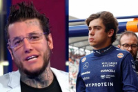 Alex Caniggia arremetió en redes contra Franco Colapinto: “Cómo lo están inflando, hasta acá humo”