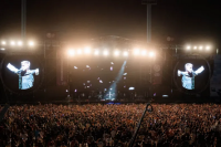 En la primer noche, cerca de 40.000 personas disfrutaron de la Fiesta Nacional del Sol 2024