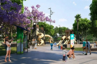 En enero el Parque de Mayo tendrá juegos nuevos y hamacas para los adultos
