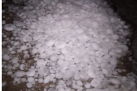 El granizo y la lluvia azotaron a varios departamentos de la provincia