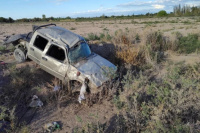 En Pocito: iba alcoholizado y volcó con su camioneta, un bebe quedó en estado de gravedad