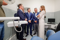 El gobernador Orrego inauguró obras de ampliación y de remodelación del Centro de Atención Primaria de Salud Dr. Elio Cantoni