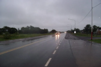 Precaución en rutas de San Juan debido a lluvias y niebla