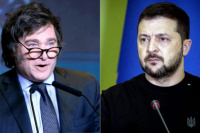 Zelensky llamó a Javier Milei para solidarizarse por las inundaciones en Bahía Blanca
