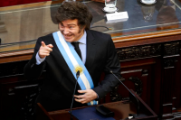 Milei encabeza una nueva reunión de Gabinete tras la oficialización del paro de la CGT