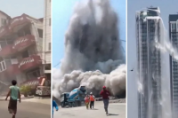 Hay tres muertos y 81 atrapados bajo el edificio derrumbado en Bangkok