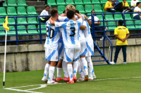La Selección argentina Sub 17 goleó a Perú en el Sudamericano