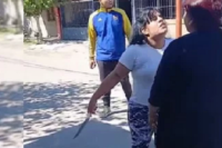 Chimbas: una mujer fue detenida por amenazar a su vecina con un cuchillo