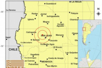 Un sismo de 3,5 grados sacudió la tarde noche de los sanjuaninos