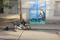 Una joven fue atropellada en la puerta de un colegio céntrico cuando trataba de cruzar la calle