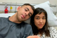 María Becerra fue dada de alta y agradeció: 