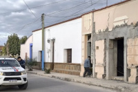 Un obrero cayó de un andamio en Jáchal y tuvo que ser hospitalizado