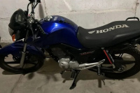  Abandonaron una moto robada al ver a la Policía y escaparon corriendo