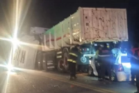 Tragedia en Alta Montaña: un muerto y dos heridos graves tras un choque múltiple en la Ruta 7
