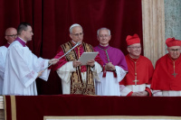 Las primeras palabras del papa León XIV: 