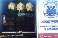 Desmantelan un operativo en Sarmiento con 800 kilos de carne y achuras en mal estado