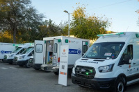 San Juan sumó 15 nuevas ambulancias para reforzar la atención en centros de salud alejados