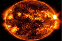 Una fuerte erupción solar causó apagones de radio en gran parte de la zona iluminada de la Tierra
