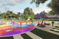 Un nuevo polo urbano toma forma en San Juan: foodtrucks, ferias y un parque temático infantil