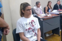 Se reanudó el juicio contra Luciana Bustos quien es acusada de matar a su amigo