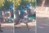 Nuevo caso de maltrato animal en San Juan: un joven le lanzó un pelotazo a un gato y lo subió a redes