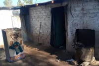 Una joven familia perdió todo en un incendio y piden ayuda solidaria