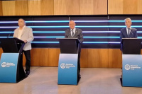 Candidatos a rector de la UNSJ debatieron sobre el futuro institucional y propuestas para la universidad