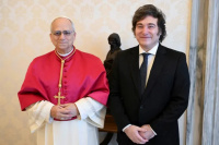 Encuentro en el Vaticano: Milei se reunió con el Papa León XIV y le confirmó que visitará la Argentina