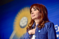 Cristina Kirchner participa de un acto peronista en Corrientes
