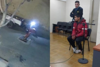 Lo atraparon robando una reja de alcantarilla en Capital: se hacía pasar por reciclador