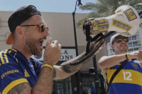 Desde Buenos Aires a Miami: hinchas de Boca y el 