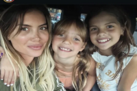 Icardi plantó a sus hijas en el Día del Padre y Wanda Nara contó la verdad del encuentro fallido