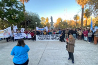 Militantes se movilizaron en San Juan en respaldo a Cristina Kirchner