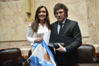 Día de la Bandera dividido: Milei estará en el acton en Palermo y Villarruel estará en Rosario