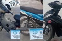 Recuperaron tres motos robadas durante operativos policiales en distintos puntos de San Juan