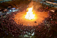 San Juan Bautista fue honrado con fe y en comunidad