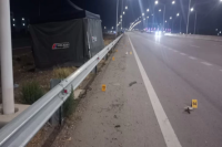 Siniestro fatal en Ruta 40: un camión embistió a dos motociclistas, se dio a la fuga y es intensamente buscado