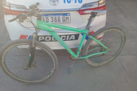 Persecución en el Conjunto 5: incautan bicicleta con número alterado