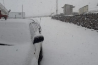 Frío y nieve en San Juan: departamentos se cubren con manto blanco