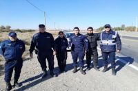 Policías asistieron a una embarazada en pleno trabajo de parto en Pocito