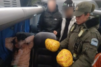 Detuvieron en San Juan a una mujer con más de 2 kilos de marihuana en un colectivo de larga distancia