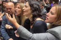 Escándalo en la Cámara de Diputados: insultos y empujones entre Diputados de la oposición y oficialismo