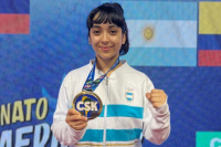 Orgullo sanjuanino: Jenifer Bolado se sube al podio en Brasil