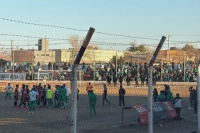 Violencia en el fútbol: hinchas de Desamparados invadieron la cancha en Trinidad
