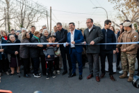 Inauguraron obras de repavimentación en un importante barrio de Rivadavia