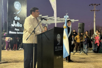 9 de Julio inauguró una batería de obras en Las Chacritas, en el marco de la Semana de la Independencia