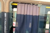 Apedrearon un colectivo en Caucete y una pasajera terminó hospitalizada