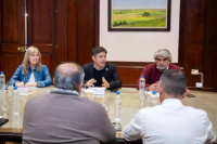 Encuentro entre Kicillof y la CGT impulsa el armado de Fuerza Patria