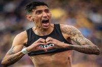 Di María volvió a Rosario Central con gol, emoción y bronca por los puntos perdidos