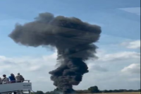 Un avión se estrelló al despegar en el aeropuerto de Southend de Londres